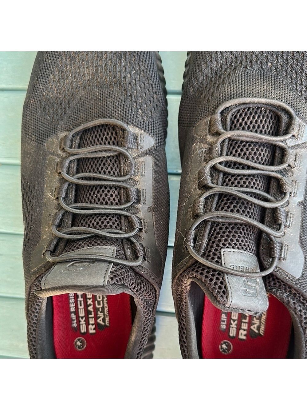 Skechers Men’s Work, Slip Resistant, Relaxed Fit Air-Cooled Memory Foam Size 12 - Picture 6 of 16
